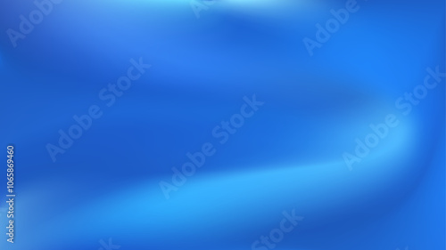 Smooth fluid blue gradient background. Elegant innovation