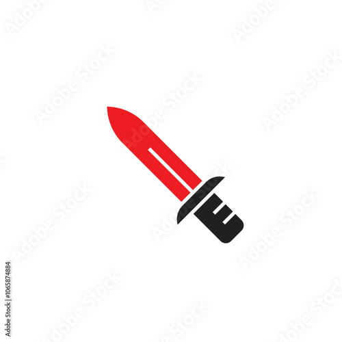 Kitchen Knife Icon Editable Vector 