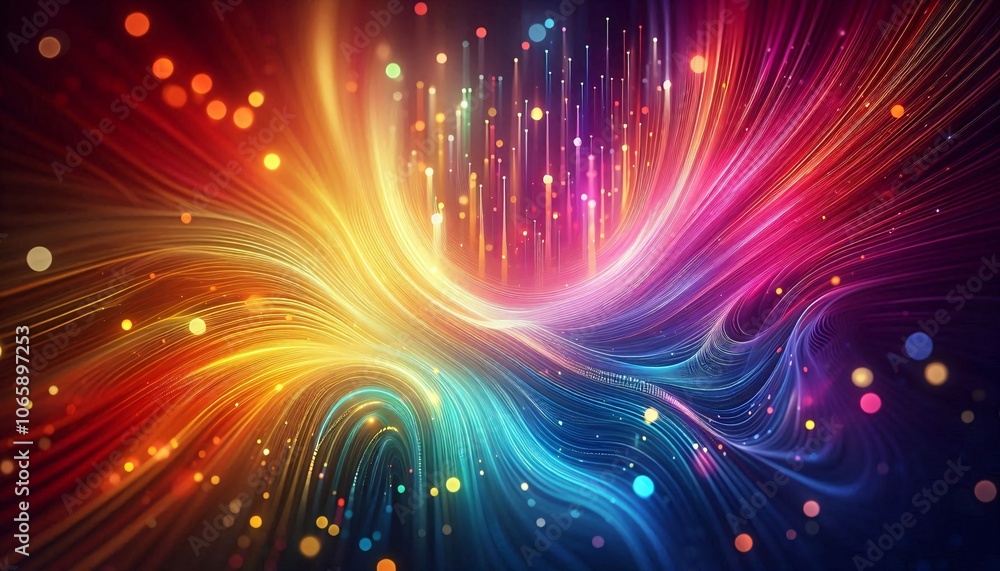 Fototapeta premium Gradient background beautiful colors