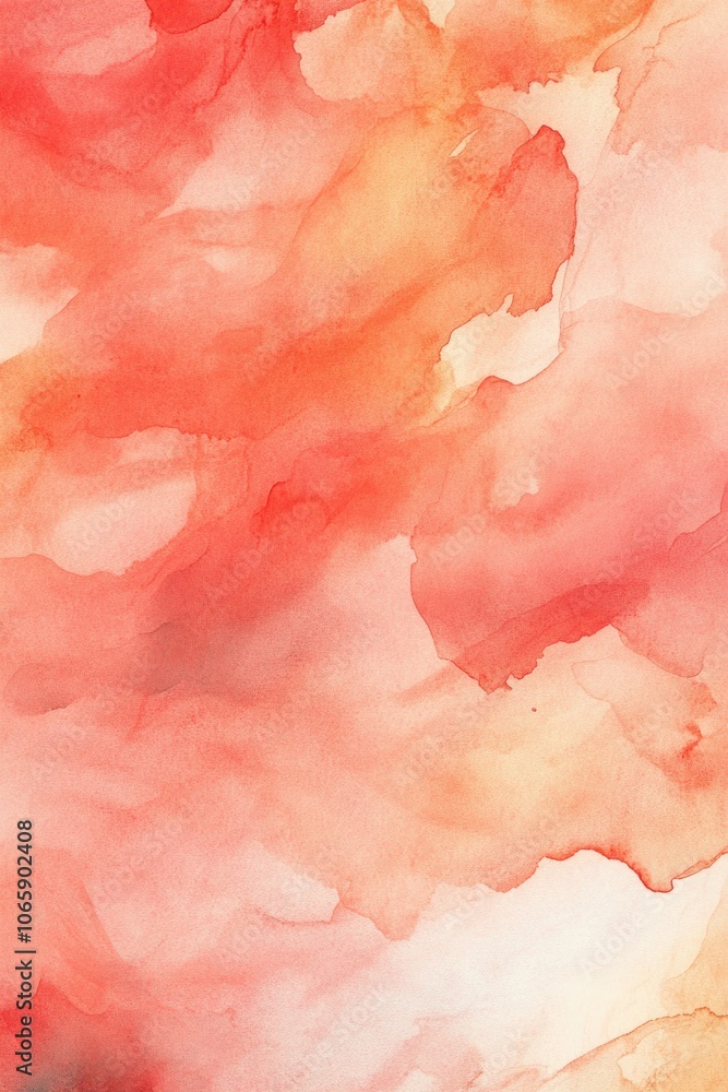 Fototapeta premium Red and Yellow Cloud