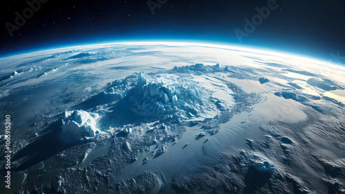 Fototapeta Naklejka Na Ścianę i Meble -  frozen planet