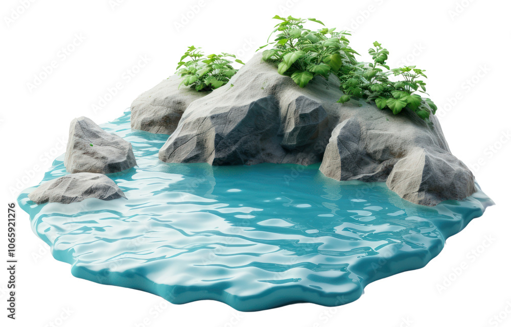 Fototapeta premium Outdoors nature plant iceberg.