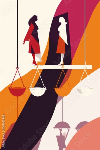 People's lives weighed against scale of fairness and justice.