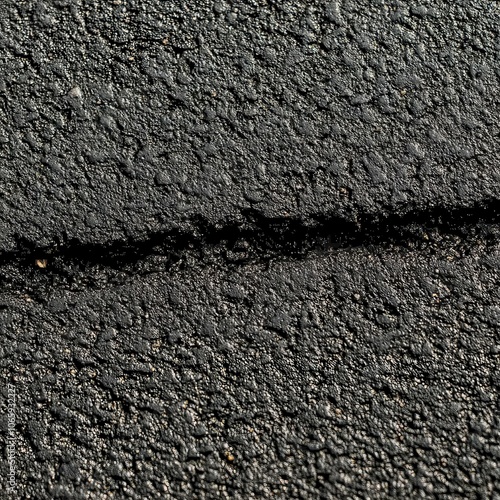 Wallpaper Mural Close Up of a Cracked Asphalt Road Surface Torontodigital.ca