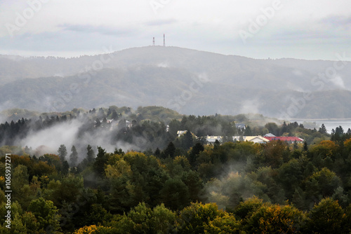 Fototapeta Naklejka Na Ścianę i Meble -  fog in the mountains