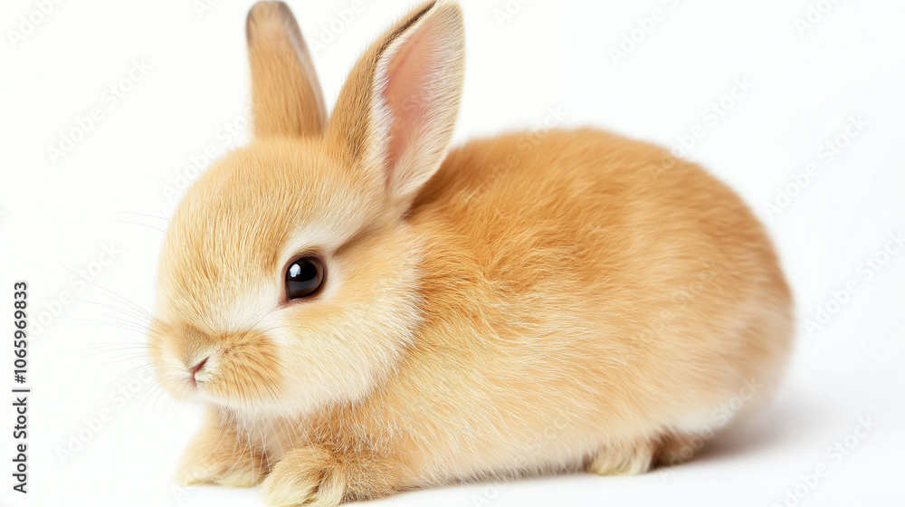 Obraz premium rabbit isolated on white background