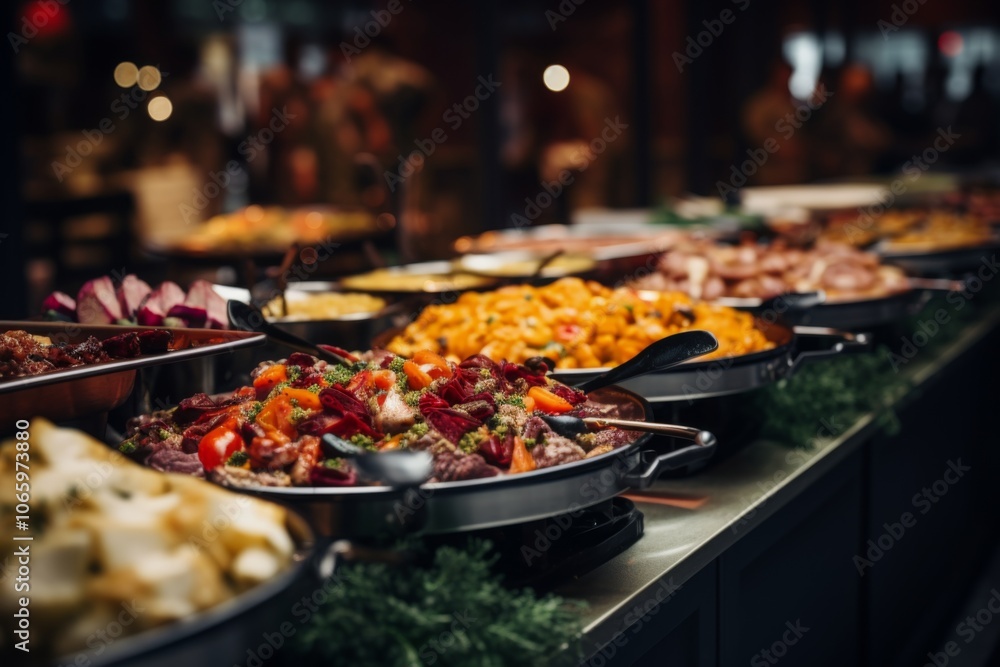 Obraz premium Close up of a buffet