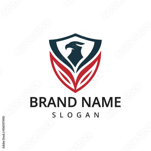 Eagle shield logo template, eagle icon design vector Free Download Eagle shield logo template, eagle icon design vector - GFXLoad