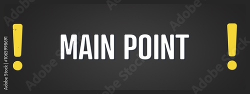 Fotografie Main Point