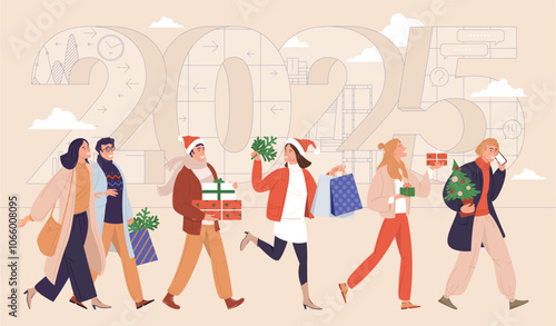 Happy shopping for New Year 2025.