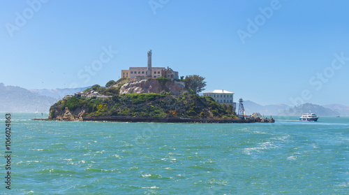 Alcatraz Island Prison near San Francisco