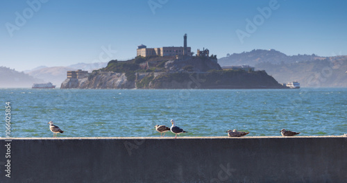 Alcatraz Island Prison near San Francisco