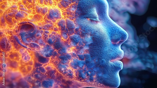 The impact of light on human circadian rhythms through digital artistry