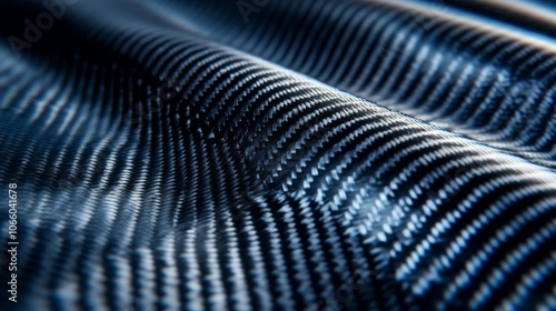 Wallpaper Mural Abstract Close-Up of a Textured Carbon Fiber Surface Torontodigital.ca