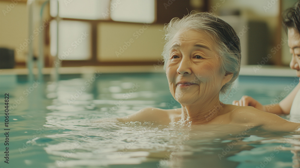 日本人高齢女性の水中運動療法 日本人高齢女性の水中運動療法