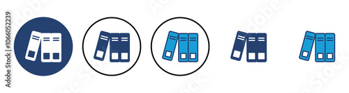 Library icon vector. education icon vector