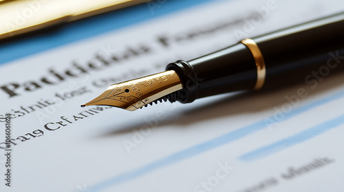 Wallpaper Mural Policies and procedures memo written on notebook with fountain pen Torontodigital.ca