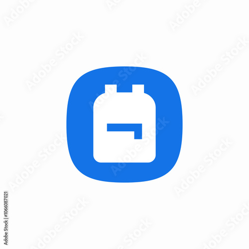 backpack bag icon sign vector