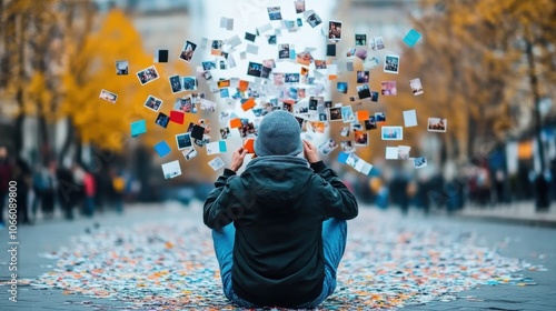 Endless Scrolling Through Social Media Memories