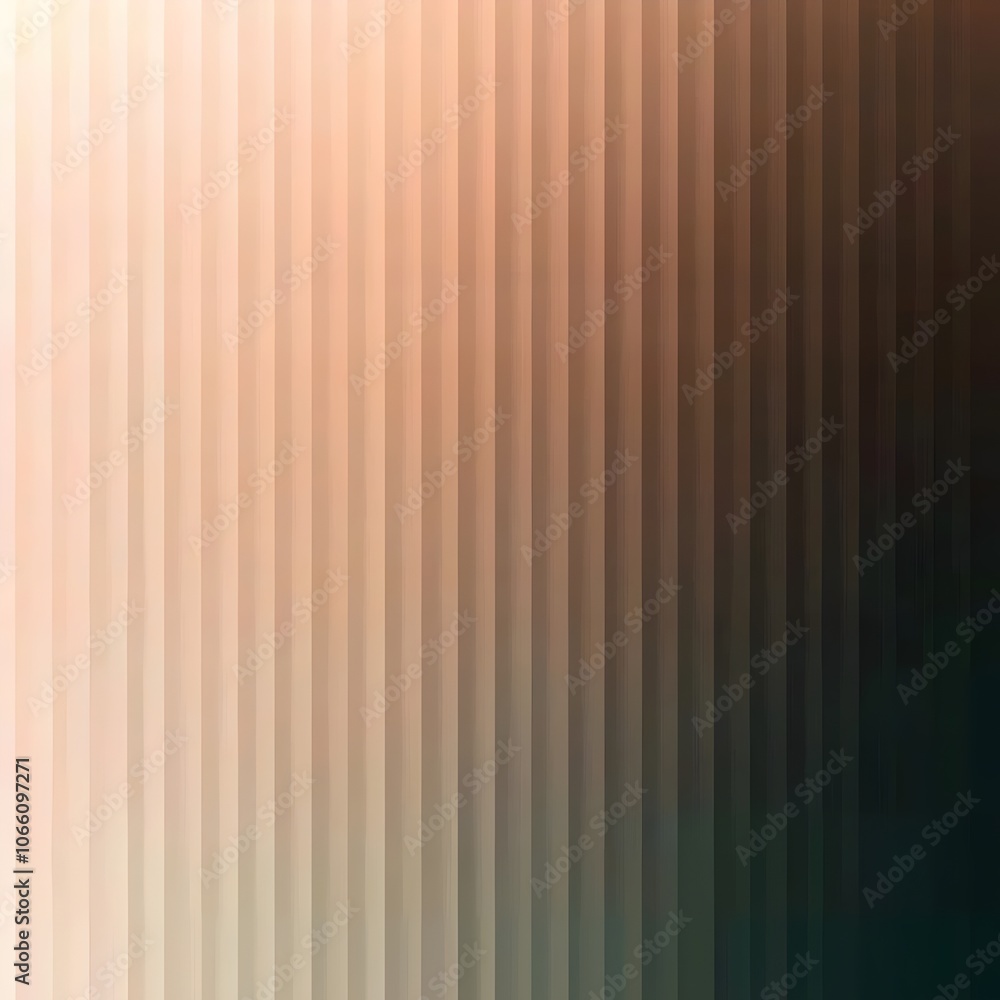 Obraz premium Abstract gradient background featuring soft vertical lines in warm and cool tones, creating a soothing mood perfect for modern design applications.