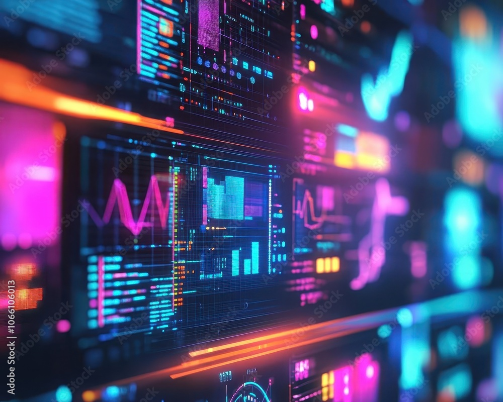 Digital business strategy with vibrant screens, sleek modern design, soft lighting, dynamic energy, realism Digital business strategy with vibrant screens, sleek modern design, soft lighting, dynamic energy, realism