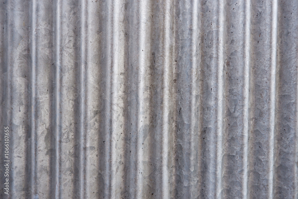 Fototapeta premium Black and grey wavy background, zinc background, dark old