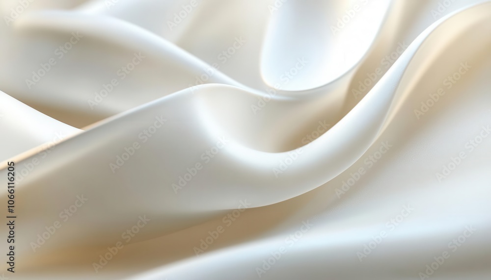 Obraz premium Minimalist abstract art with sleek lines, soft lighting, neutral tones, clean design, modern style