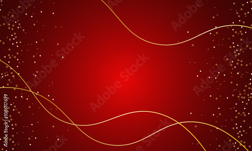 realistic golden confetti background. Luxury background with confetti falling down