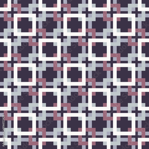 Abstrakcyjny geometryczny wzór. Bezszwowe wektorowe tło. Kolorowa tekstura.