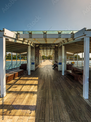 Shorncliffe Pier Decorative Pavillion Close View vert