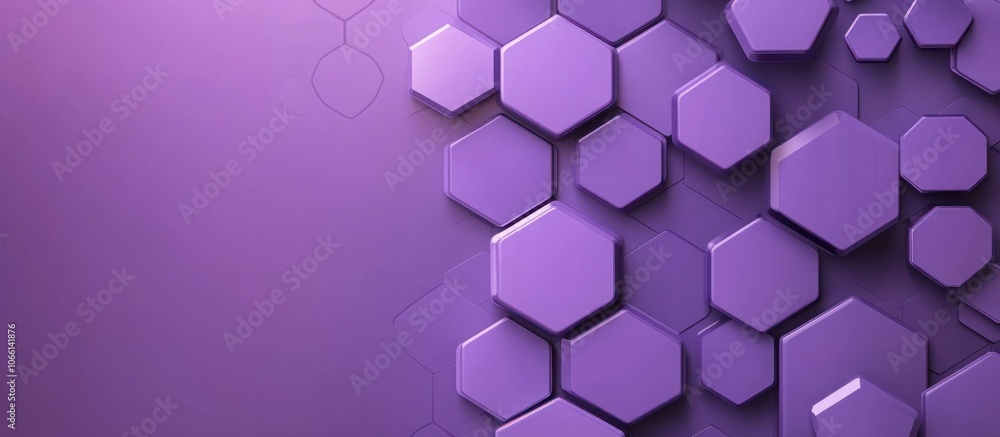 Purple Hexagon Background Purple Hexagon Background