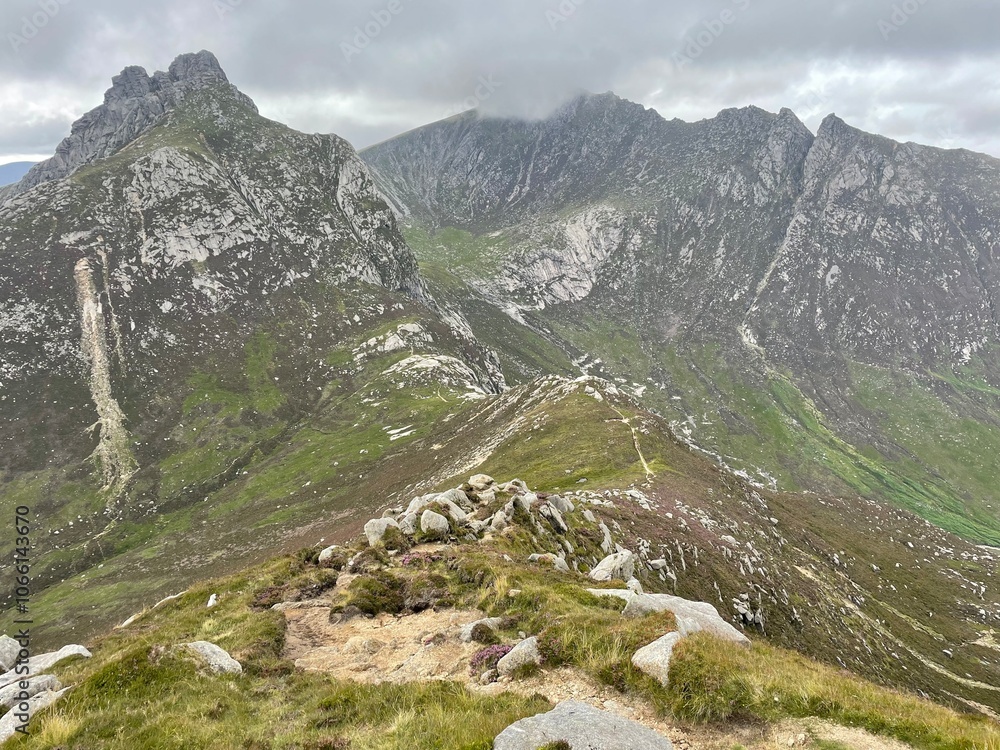 Fototapeta premium High mountains in Arran Scotland