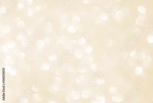 Fotografie Autumn background beige bokeh abstract backdrop nude color template presentation aesthetic cosmetic product beauty summer spring, brown cram effect light sparkle shadow mockup beautiful natural