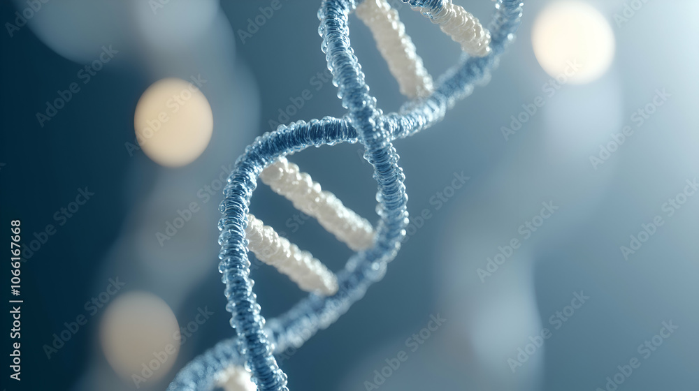Abstract DNA Double Helix, molecule, genetic code, genes, genetic material, science Abstract DNA Double Helix, molecule, genetic code, genes, genetic material, science