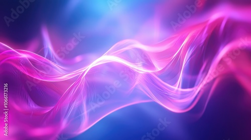 Wallpaper Mural Abstract Pink and Blue Swirling Light Pattern Torontodigital.ca