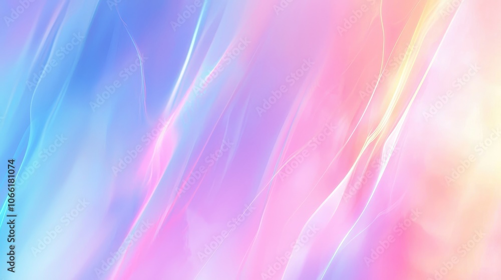 Abstract Gradient Background with Pastel Colors and Soft, Wavy Lines Abstract Gradient Background with Pastel Colors and Soft, Wavy Lines