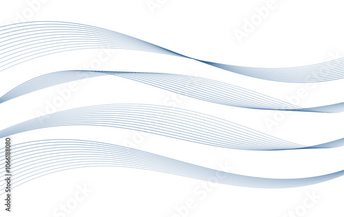 A serene wave line background featuring gentle, undulating lines that mimic the natural rhythm of ocean waves. The fluid curves create a soothing and harmonious visual effect, perfect for conveying a 