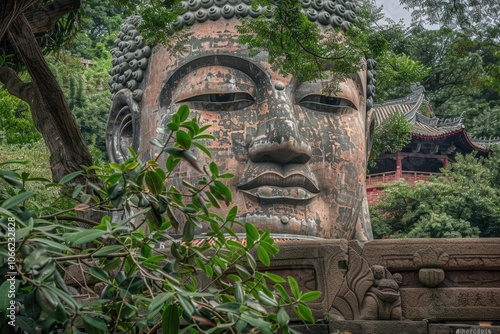 The Great Buddha of Leshan  China photo