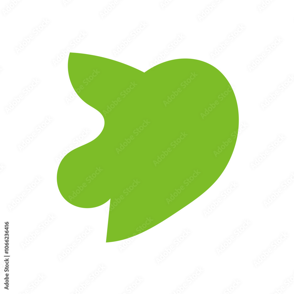 Fototapeta premium Nature colours abstract shapes vectors