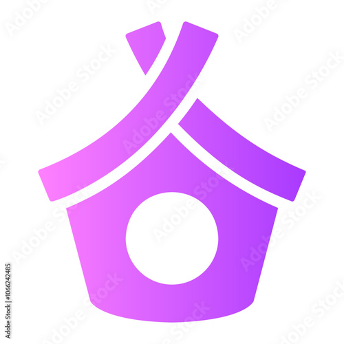 birdhouse Gradient icon