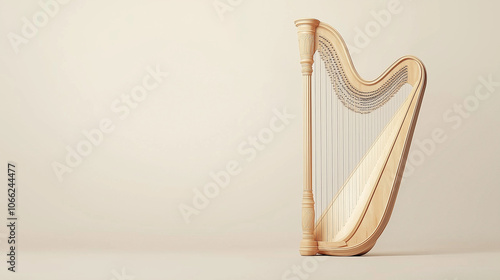 Harp in Soft Light: A grace...