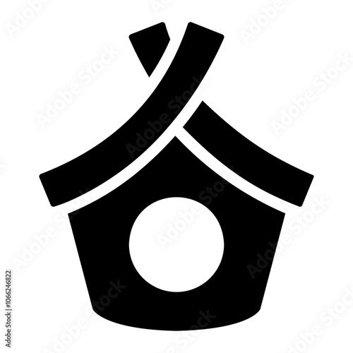 birdhouse Solid icon
