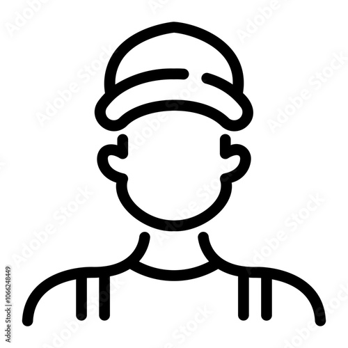 gardener Line Icon