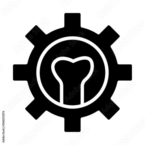 Biomechanics Solid Icon