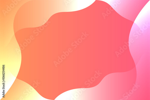 Orange And Pink Gradient Abstract Background