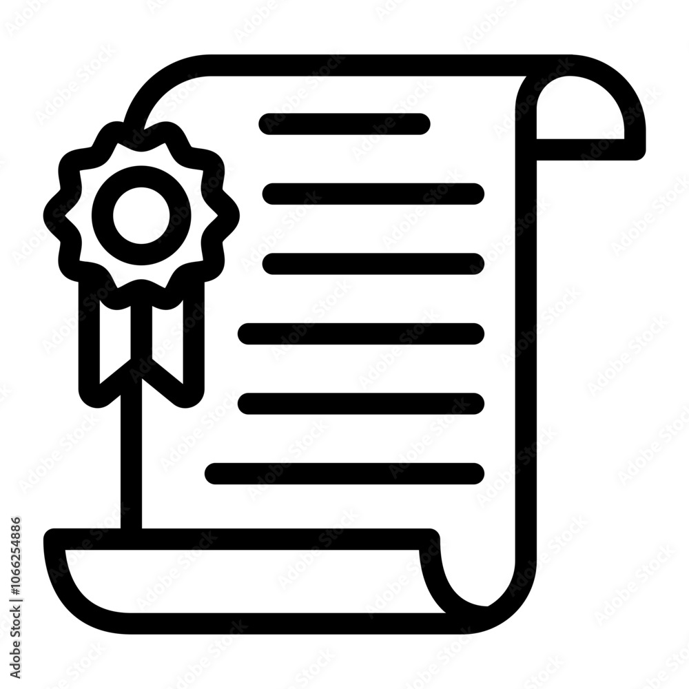 Certificate Icon Certificate Icon
