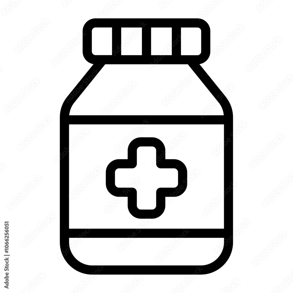 Obraz premium Drugs Syrup icon