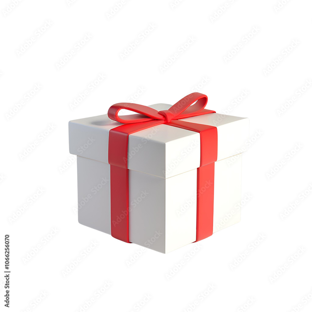 Obraz premium 3d gift box, empty background