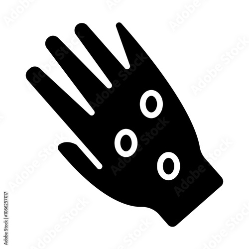 Hand solid icon