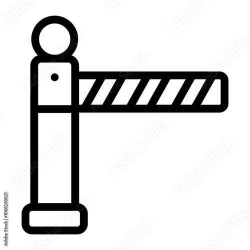 Road Barrier Icon
